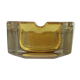 Ashtray glass yellow/orange