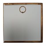 Golden square frame Italy circa 1970