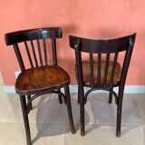 Suite de 6 chaises bistrot vintage