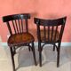 Suite de 6 chaises bistrot vintage