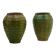 Ensemble de 2 grands vases toscans du début du XVIe siècle, Italie.