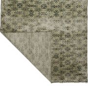 One-of-a-kind turkish handwoven vintage rug - rustic vintage charm 281x 173