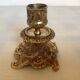 Bougeoir baroque en laiton