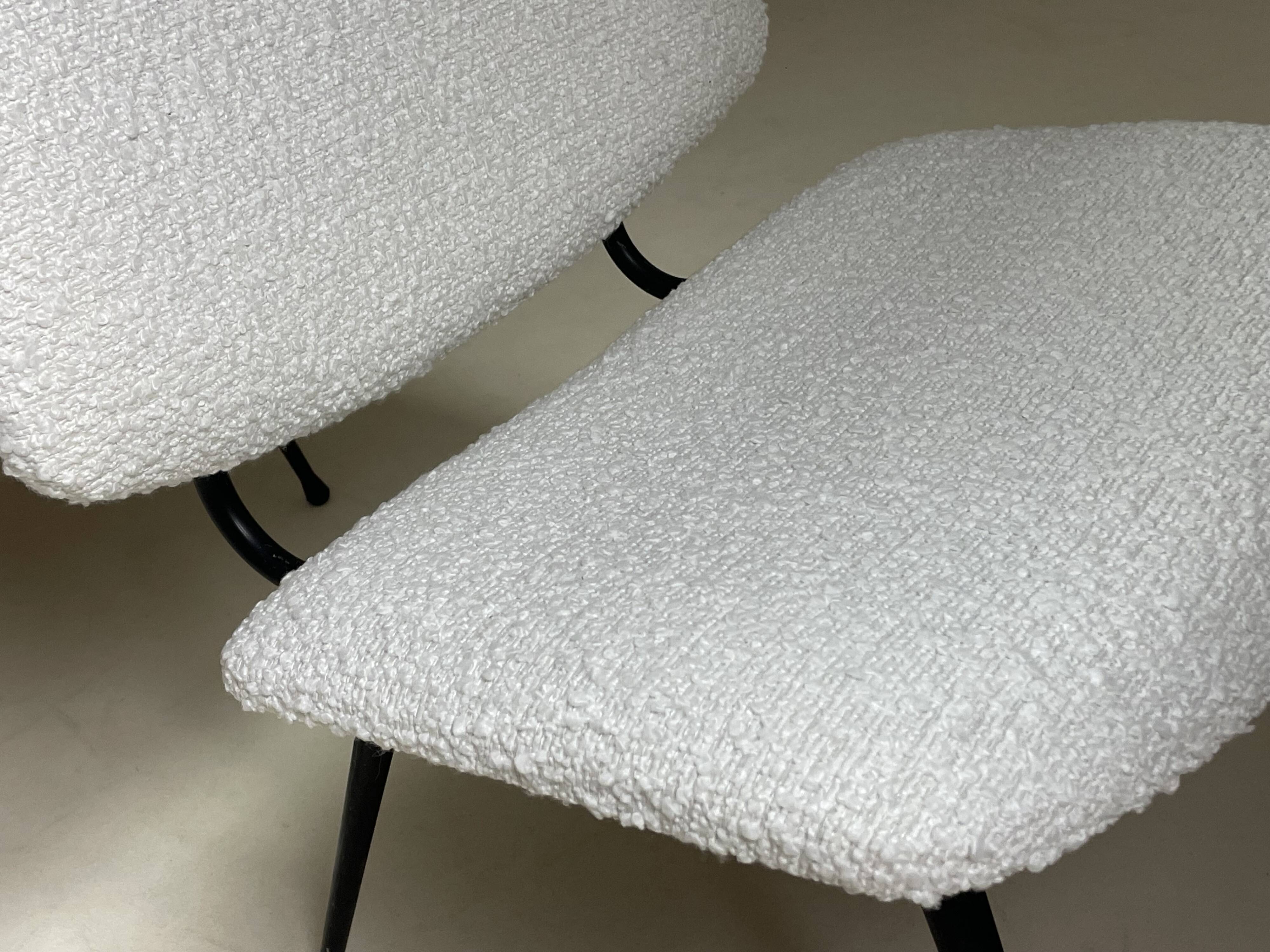 Pair of 1950s armchairs, France