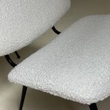 Pair of 1950s armchairs, France