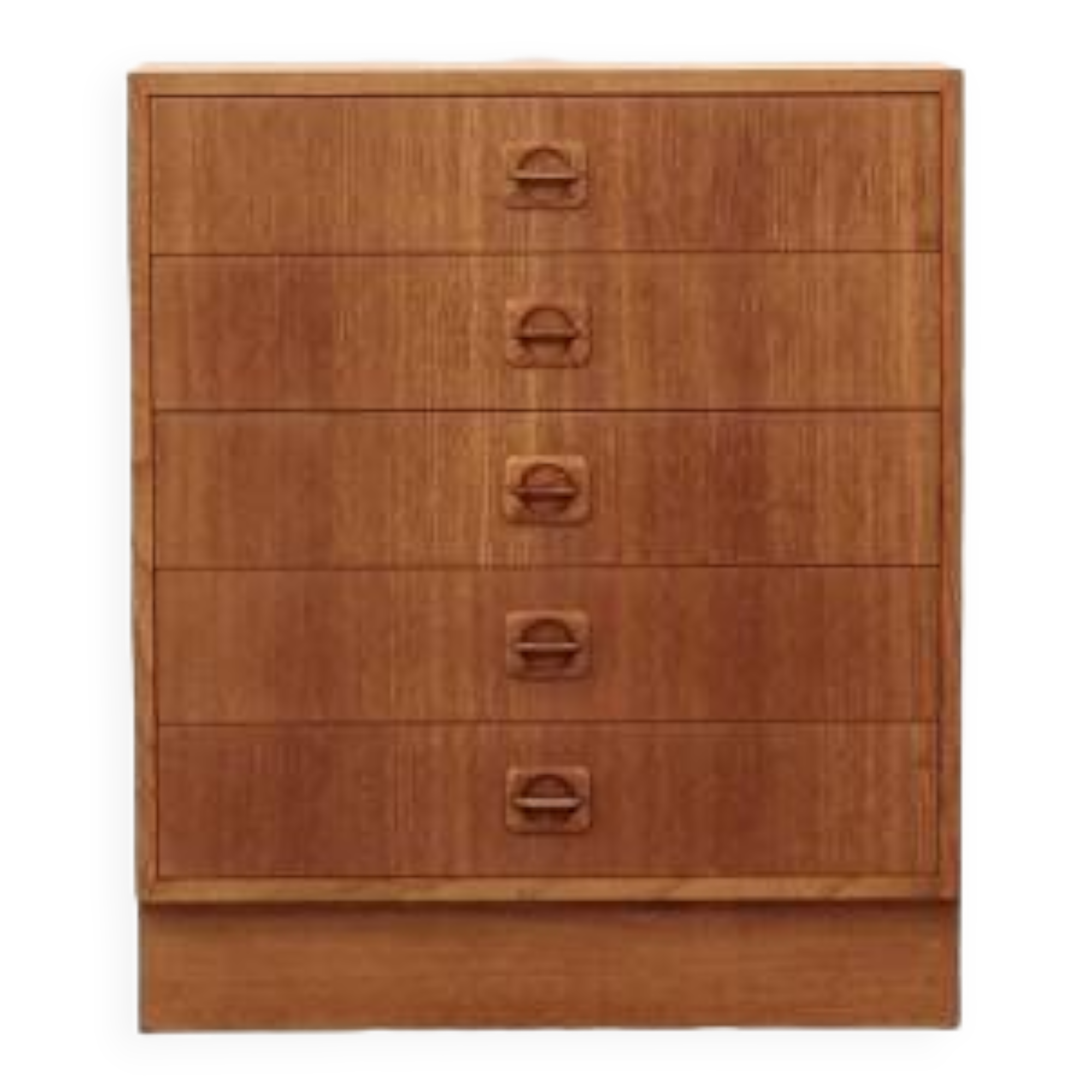 Commode en frêne, design danois, années 70, production : Danemark