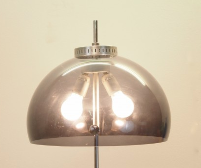 GEPO blue gray space age lamp
