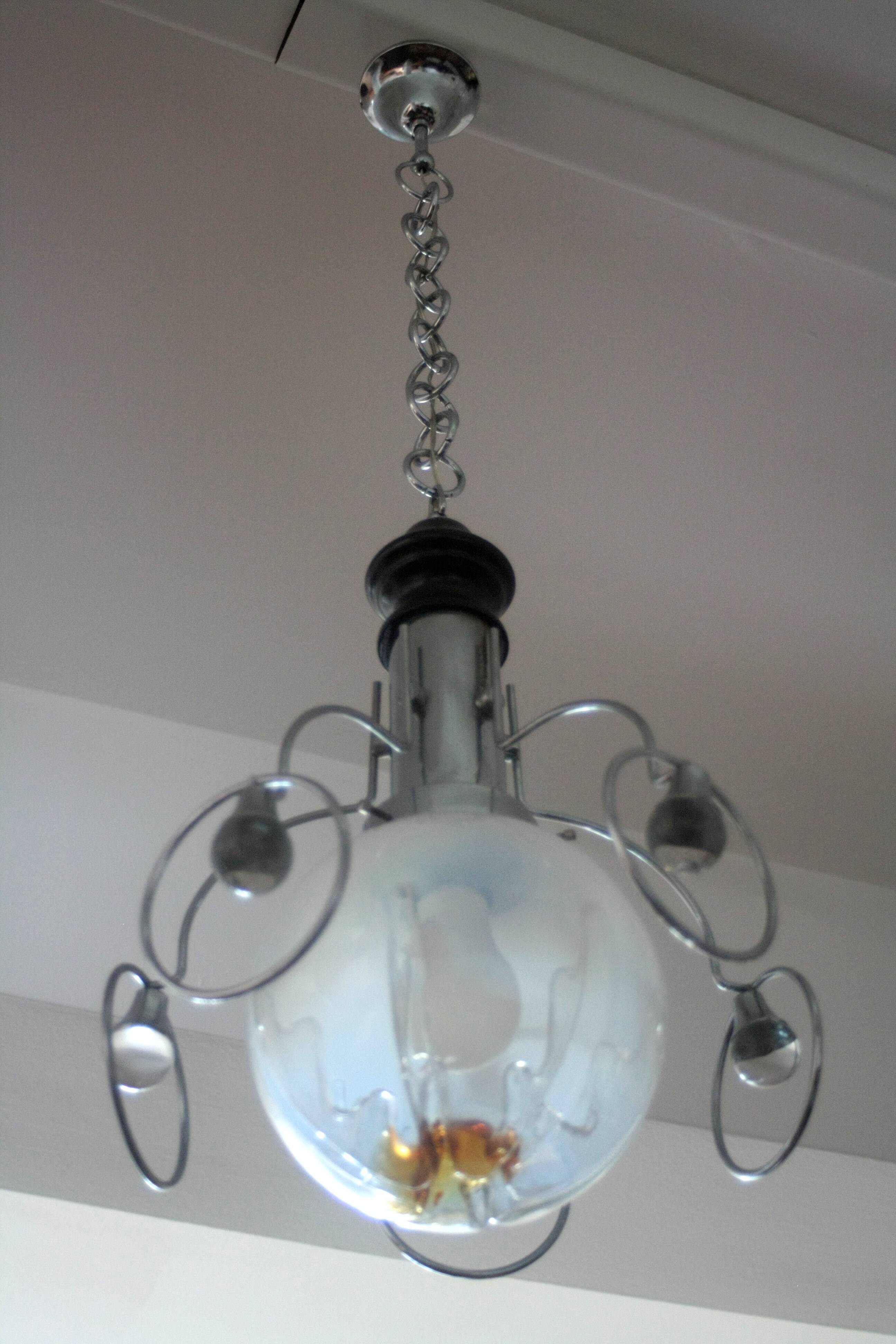 Lustre Mazzega, Italie années 70