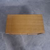 Cabinet in rattan 60s