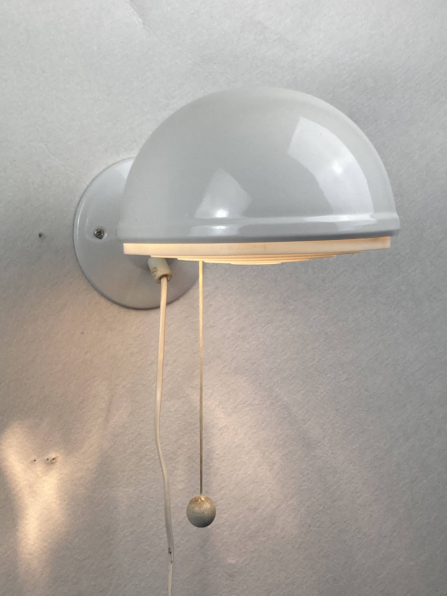 Pair Scandinavian wall sconces by Knud Christensen for ABO Randers, Denmark 1960s-1970s