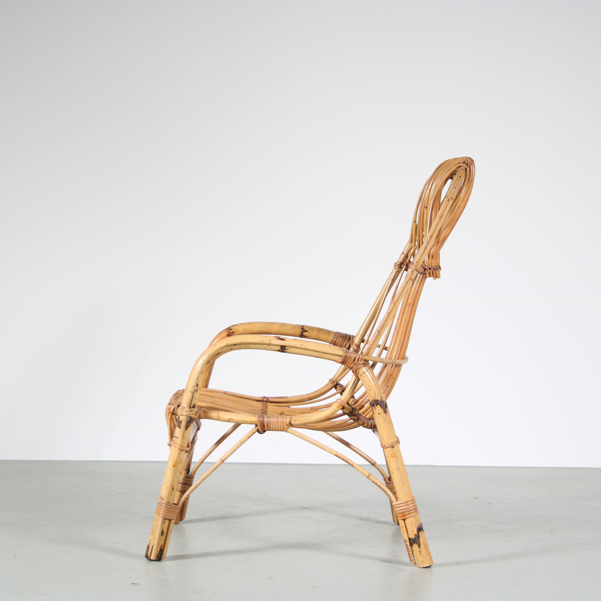 1950s “French Riviera” Chair by Franco Albini, Italy
