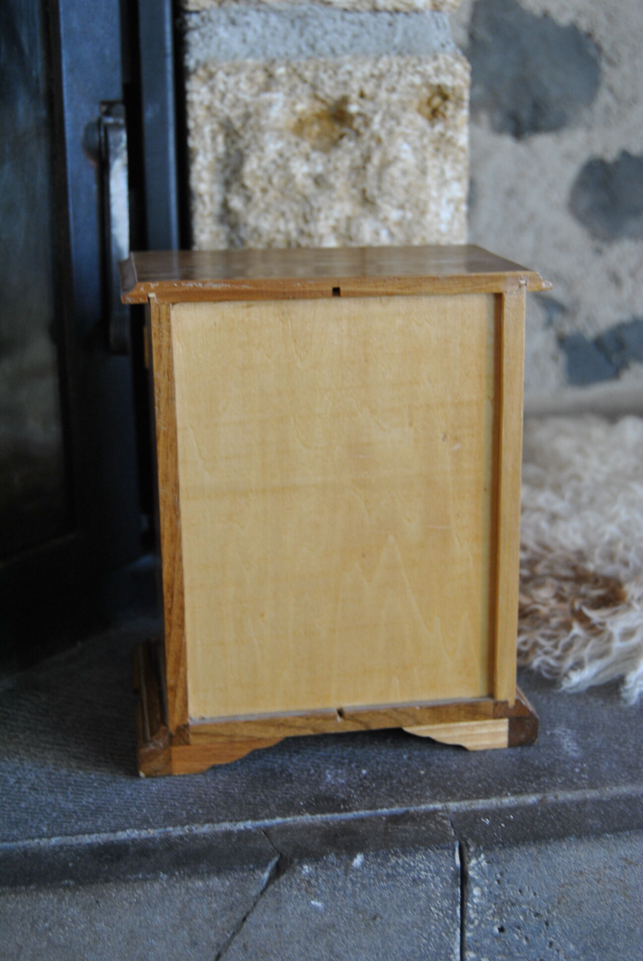 Cabinetmaker's jewelry box 50s/60s