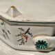 Midtable XVIIIth century decoration to the chinese faience de marseille signed vp for veuve perrin