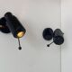 Pair of vintage Zodiac wall lights, Jacques Biny Lita 1965