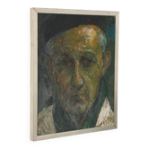 Signed oil painting “Zelfportret” by Paul Citroen, the Netherlands, 1965