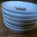 Series of 6 hollow plates