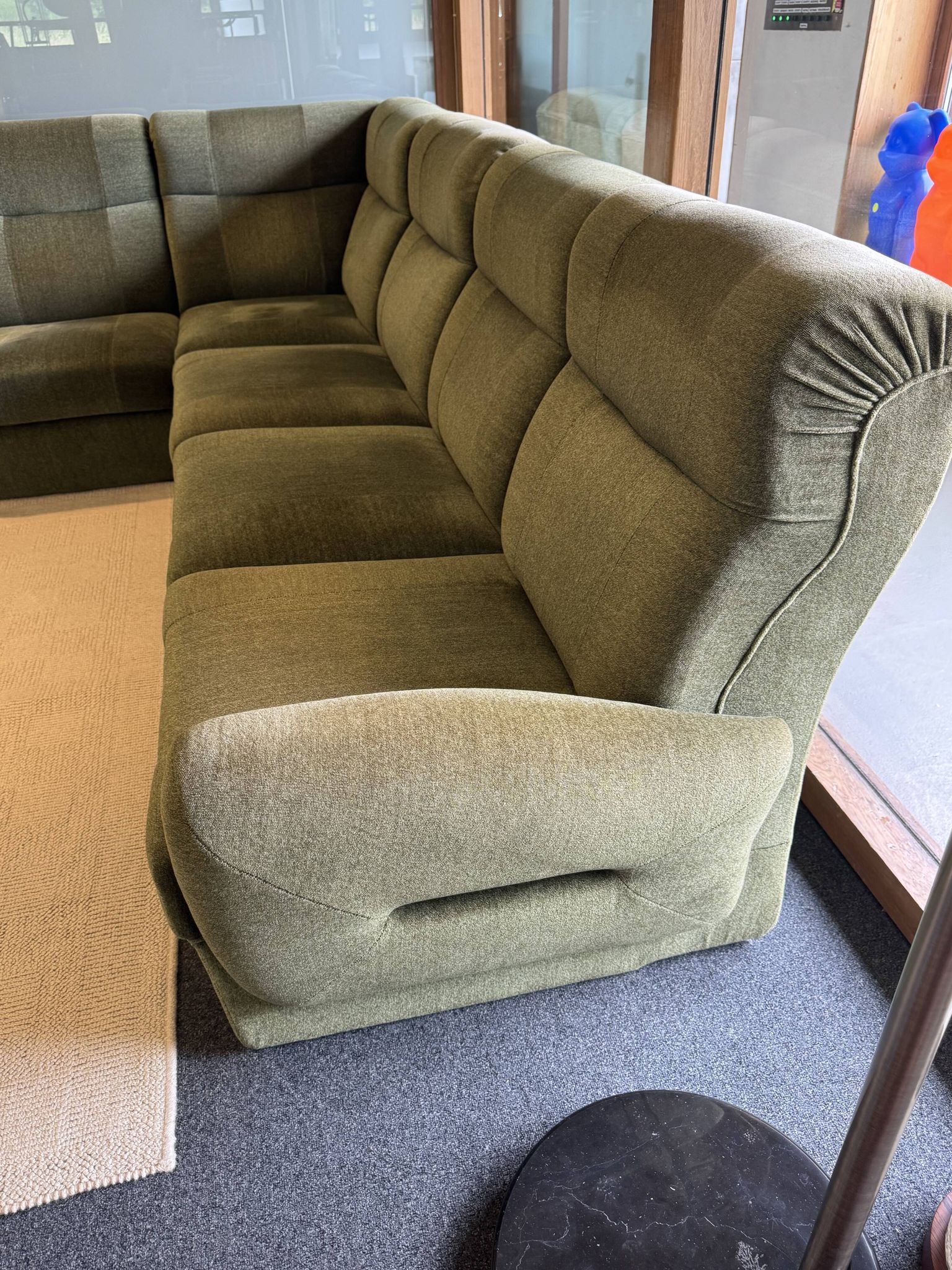 Vintage Rokke Velvet Modular. Sofa