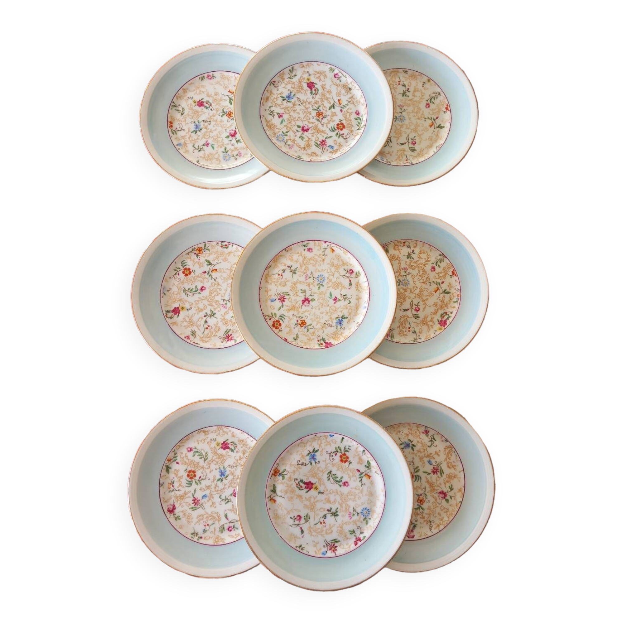 Dessert plates X10 Haviland