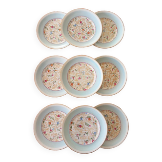 Dessert plates X10 Haviland