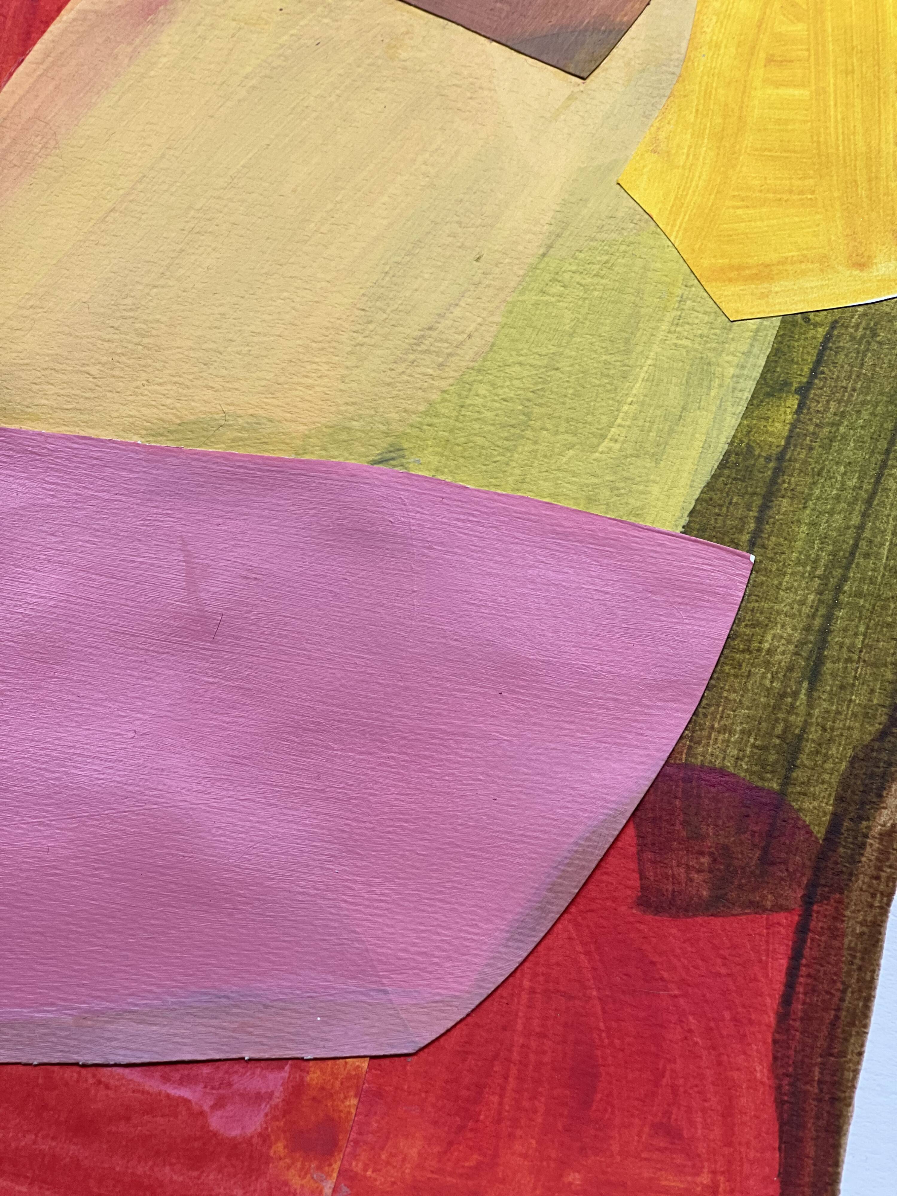 Collage sur papier