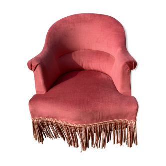 Pink toad chair