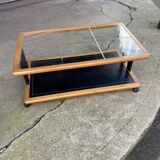 Low table with wheels