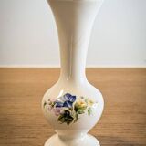 Fine porcelain vase with floral patterns (Sadler Workshop - 1950s)