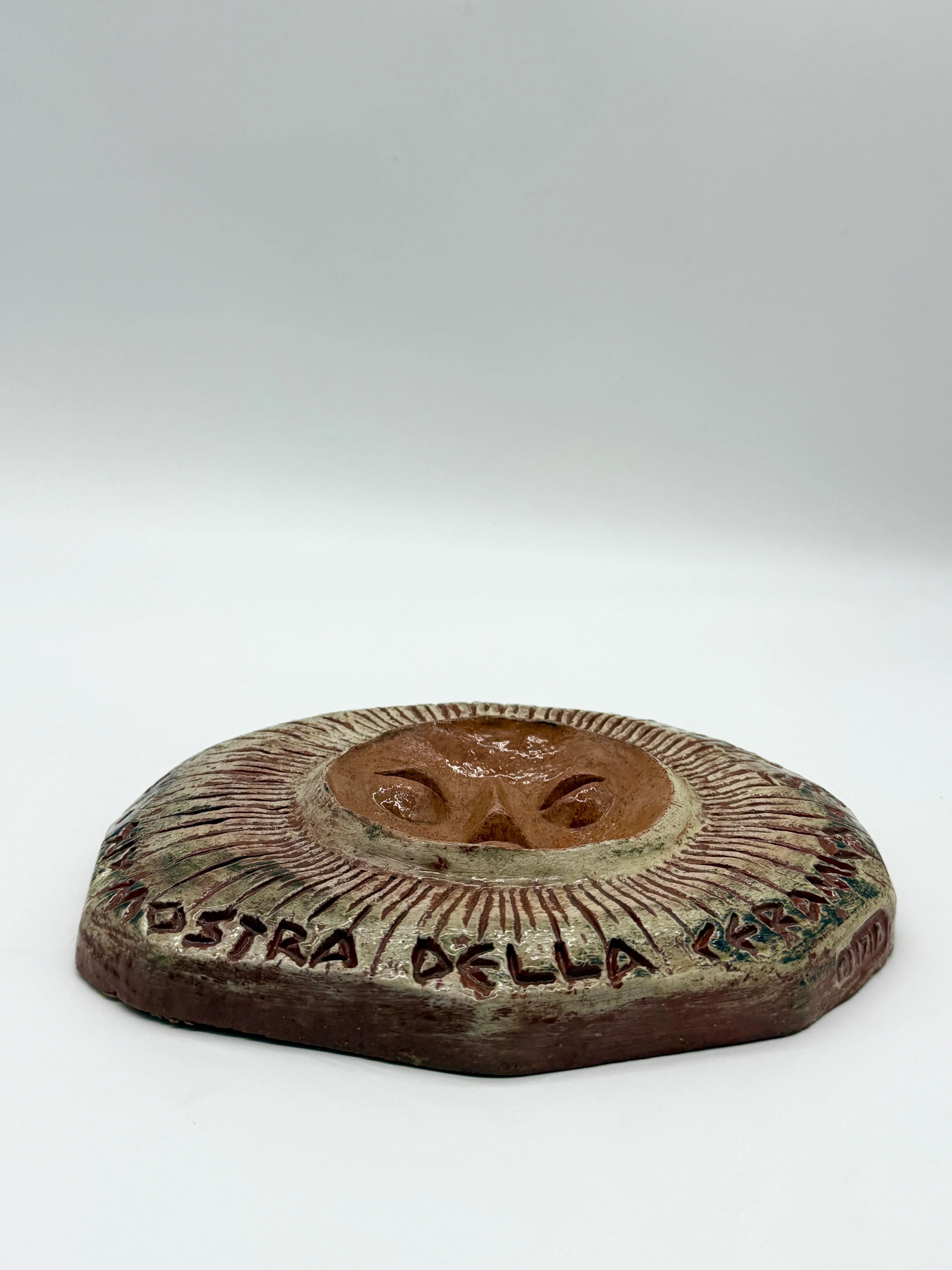 Wall ceramic "Sun" — Clizia (Mario Giani), 1979
