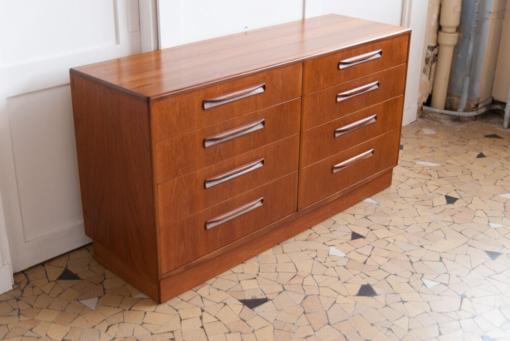 Double chest of drawers Gplan Fresco teak