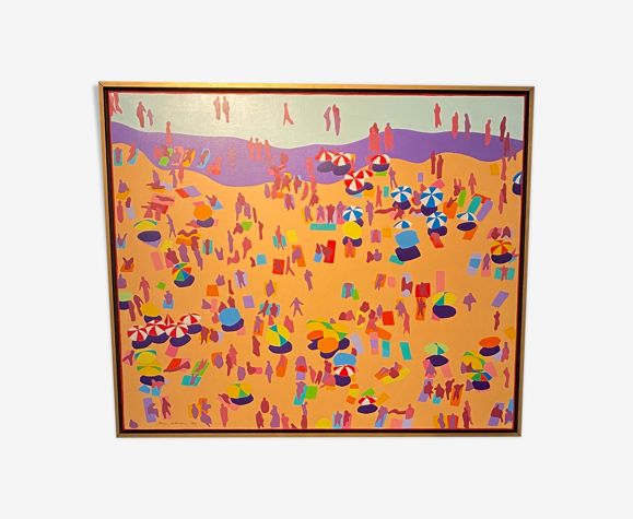 Peinture des années 1980 Pierre Wittmann