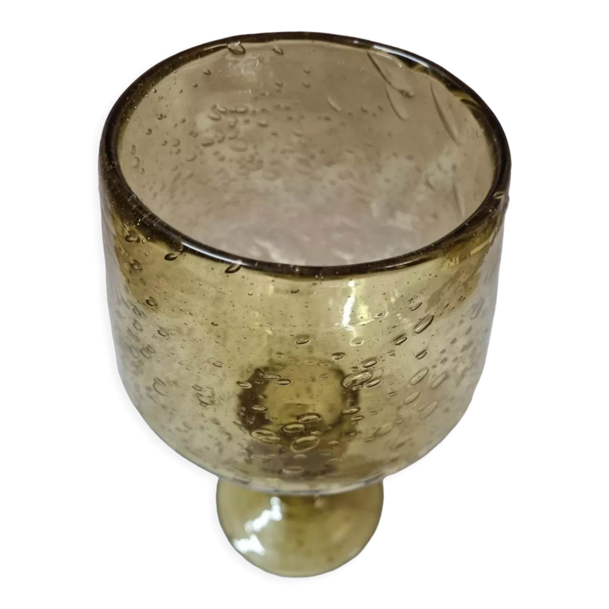 Decorative blown glass from 1970 (Blot)