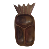 Plat, serviteur ananas