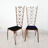 Pair of vintage chairs, design Pier Luigi Colli