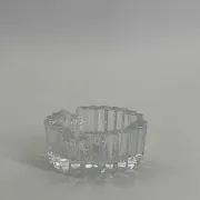 Cendrier/ vide poche en cristal vintage