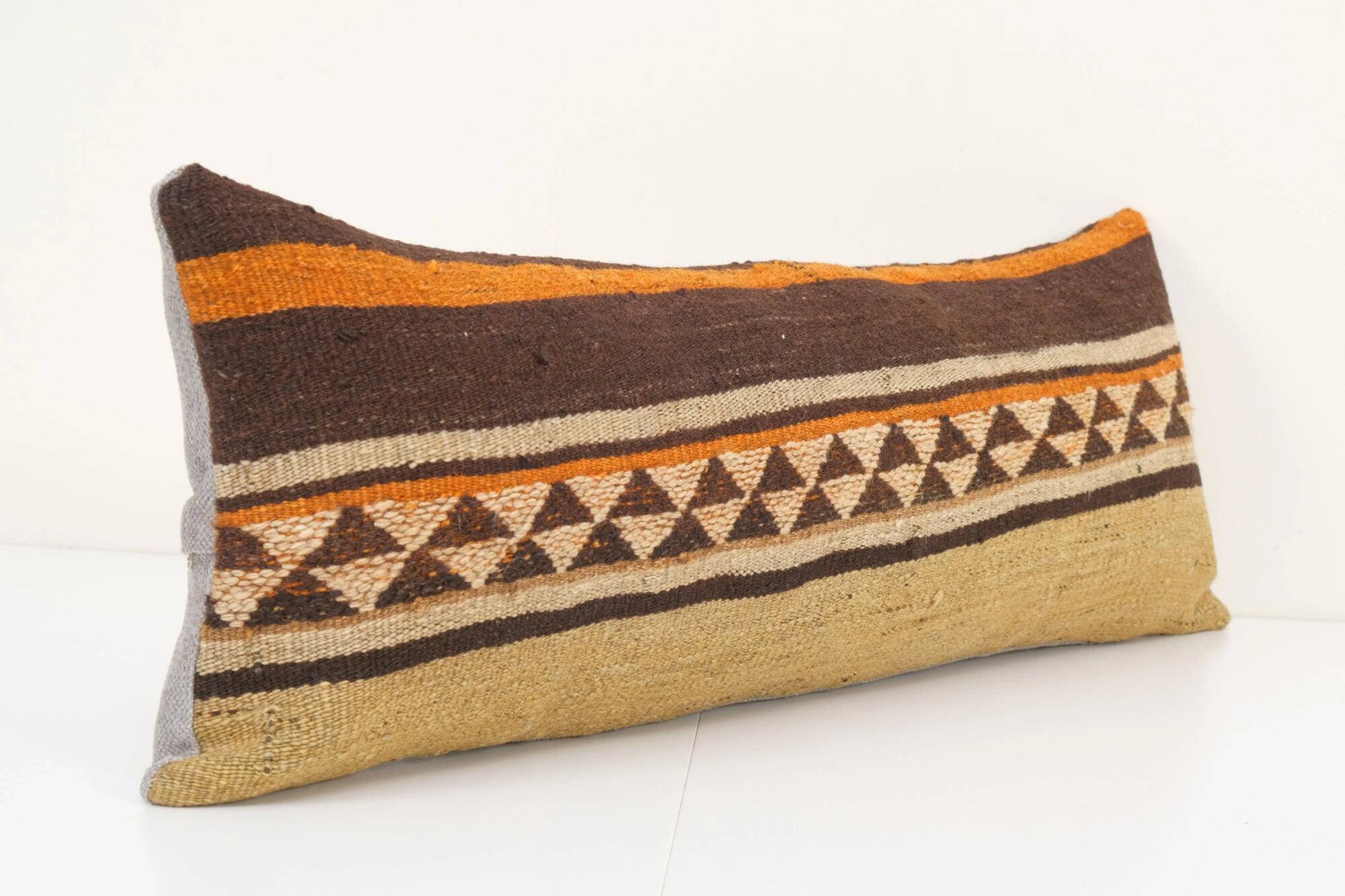 Vintage kilim cushion cover 86x30 cm