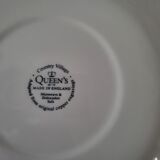 Set of 9 queen's english porcelain plates