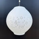 70s bubble glass pendant light