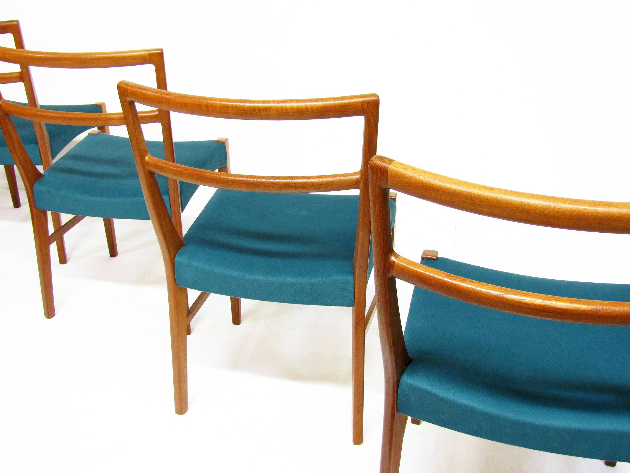 Four 1960s Danish Dining Chairs by Johannes Andersen for Bernhard Pedersen