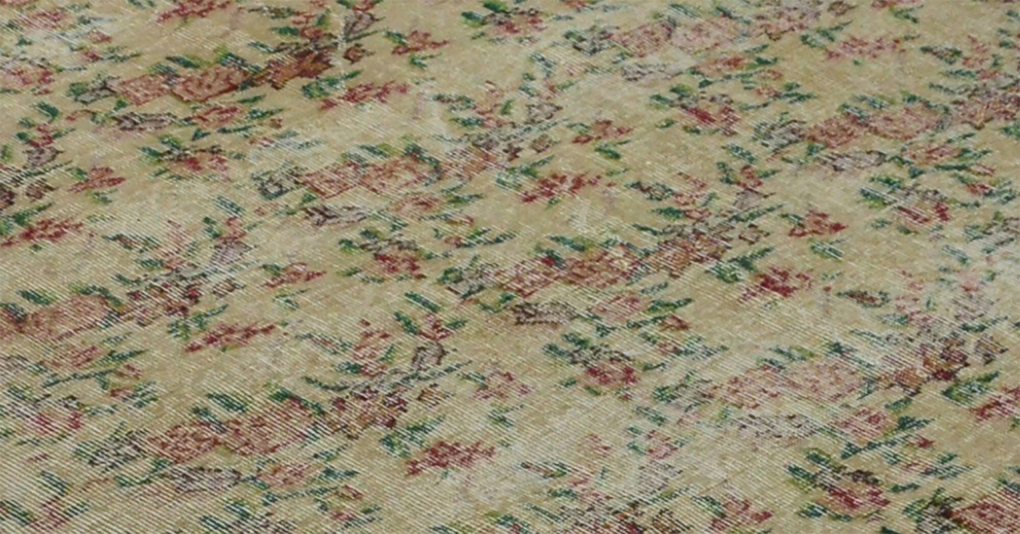 Vintage Turkish  Rug – 140 x 240 cm – Handwoven Wool