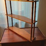 Wall shelf in bamboo-style marisier, late XIXė
