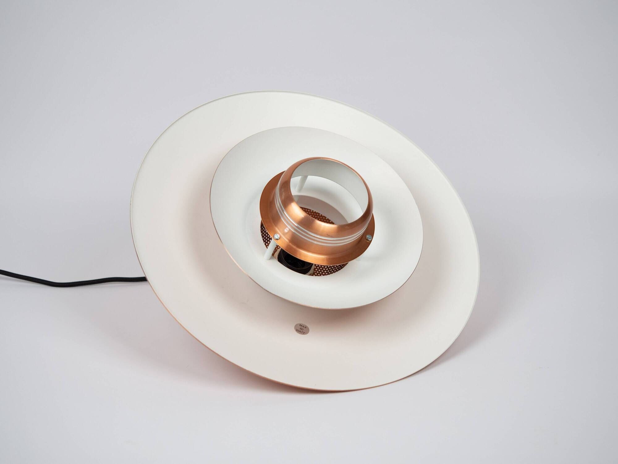 Danish vintage pendant lamp Jeka by Kurt Wiborg, 1980s