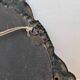 Vintage Italian Baroque Revival round wall mirror