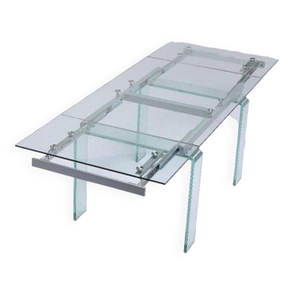 Tempered glass table