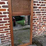 Solid wood mirror