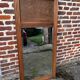 Solid wood mirror