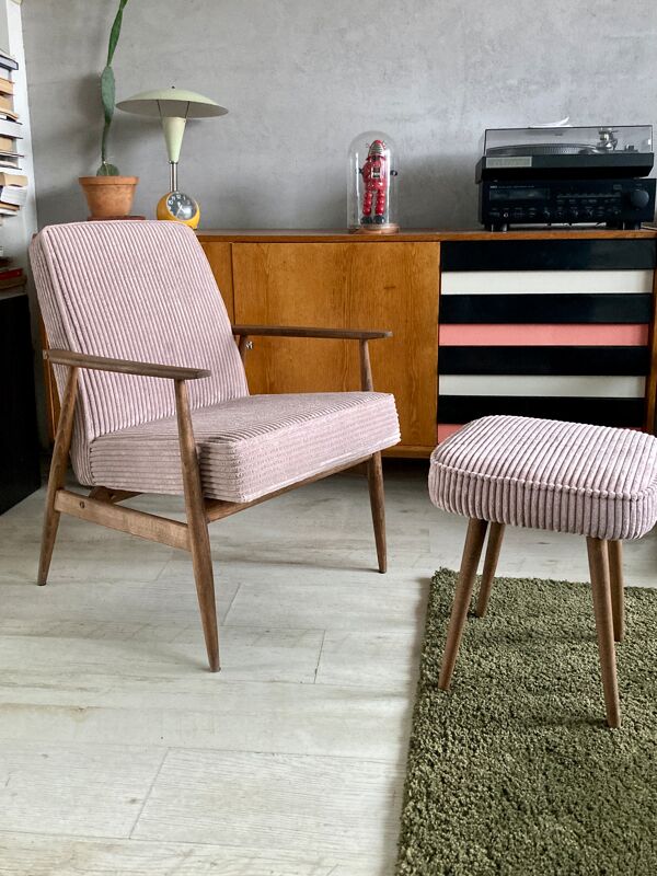 Fauteuil et tabouret 300-190