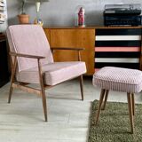 Armchair & ottoman 300-190