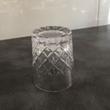 Set of 5 crystal whiskey glasses