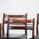 6 vintage Scandinavian rosewood chairs - 1960