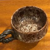 Vallauris speckled coffee service